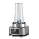 Ninja Foodi 1100W 2-i-1 Smoothieblender 0,7L med Pulsfunksjon og Isknuser CB100EU Grå