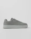 Selected Men Slmdavid Chunky Suede Sneaker 2.0 N Lave sneakers Grå