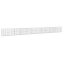 vidaXL Gabion med 5 mm tråd og 10x10 cm mesh 1200x30x100 cm