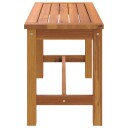 vidaXL Hagebenk 80x35x45 cm heltre akasie