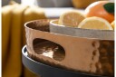 Wilhem Sidebord 33 cm Rund - Gull
