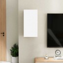 vidaXL TV-benk hvit 30,5x30x60 cm sponplate