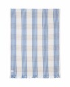 Lexington Home Striped/Checked Organic Cotton Throw   Multi/patterned   130X170