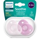 Philips Avent   Soothie Heart smokk  0-6 mnd   Rosa