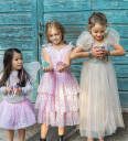 Great Pretenders Kostymer Rainbow Sherbert Sparkle Kjole 7 8 år 122 128 Kostymer Rosa