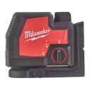 Milwaukee Krysslaser M12 CLLP-301C 12V, 1x3.0Ah, med koffert