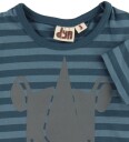 DYR T skjorte   Growl   Dark Ocean/Grey Steel m. Neshorn   DYR   7 år (122)   T skjorte Blå Grå