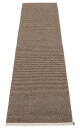 Pappelina Mono matte mørk brun 60x250 cm
