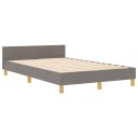 Sengestamme i taupe 120x200 cm stoff