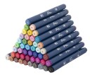 Nassau Round dual markers 48 pcs AR0105/23GE