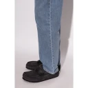 Birkenstock Naples Wrapped Leve/Leoi Charcoal   Grey   48