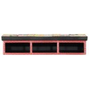  TV skap med hylle Flerfarget 100 x 30 x 22 cm Konstruert tre