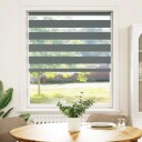  Sebragardin mørkegrå 105x150 cm stoff bredde 100,9 polyester