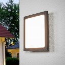 Lucande Mabella - utendørs LED-taklampe med sensor