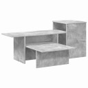 vidaXL Konsollbord Betonggrå 91,5 x 35 x 38,5 cm Konstruert tre