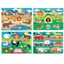 Melissa & Doug | Knottepuslespill i tre Safari