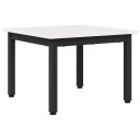  Kaffebord Hvit 50 x 50 x 36 cm Massiv furu