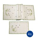 Villeroy & Boch Colourful Spring Duk sett Snowdrops 5stk