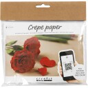 Creativ Company Kreppapir mini Roser