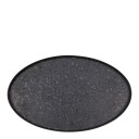 House Doctor  Pion serveringsfat 31 cm svart/brun