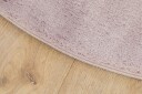 Soft Wiltonteppe 240 cm Rund - Rosa