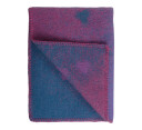 Røros Tweed Melvin babypledd lilla rosa