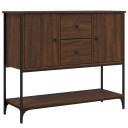 vidaXL Skjenk brun eik 100x36x85 cm konstruert tre