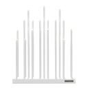 Smak Design   Elflugan adventslysestake Grande 50x12,5 cm hvit