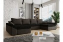 Midfeld 4 sits Hörnbäddsoffa Dark brown/black  