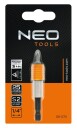 BITSHOLDER 1/4"  65mm 10 m/HURTIGCHUCK inkl PH2x25mm BITS NEO