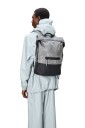 Rains Trail Rolltop backpack W3 Distressed Grey