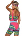 Leg Avenue 80's Cardio Cutie 80 Talls Treningsdrakt Kostyme til Dame X Small