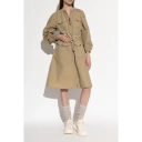 Moncler Dame Kjoler Brun XS,
