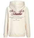 Jack & Jones Jornorrebro Typo Back Sweat Hood Sn Jnr   Cream   176