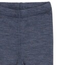 Smallstuff Ull Drop Needle Leggings Denim Melange 68