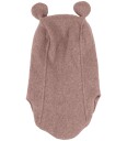 Mikk line Bomullsfleece balaclava burlwood melange