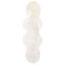 Bølgete Løper   Aranga Super Soft Fur beige Størrelse: 80 x 250 cm