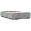  Sengeramme betonggrå 140x190 cm konstruert tre 8721012274686