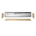 Unidrain Monteringssett H 22 mm for linjeavløp 300-1000 mm