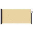 vidaXL Utklappbart side markise sand 300 x 100 cm Polyester