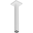 Hansgrohe dusjbend, 30 cm, matt hvit
