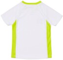 Hyperfied V-Neck Neo Logo T-Shirt Bright White 134-140