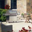 Prestige 665 Connected gassgrill i rustfritt stål med infrarød sidebrenner