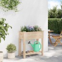 Hageskuff med Gitter 71x37x76 cm Solid Furu
