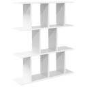 vidaXL Vegghylle Hvit 102 x 20 x 96 cm Konstruert tre