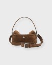 Acne Studios Dame Vesker Brun ONE SIZE,