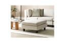 Fotpall Unstad Lysebeige/svart - Lysebeige/svart