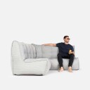 Mod 3 Cozy Corner Modulsofa Silverline