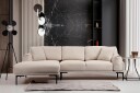 Glenure Sofa m. Divan 4 seters   Krem