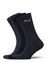 PUMA Puma Unisex Light Crew Sock 3P - Blue - 35-38